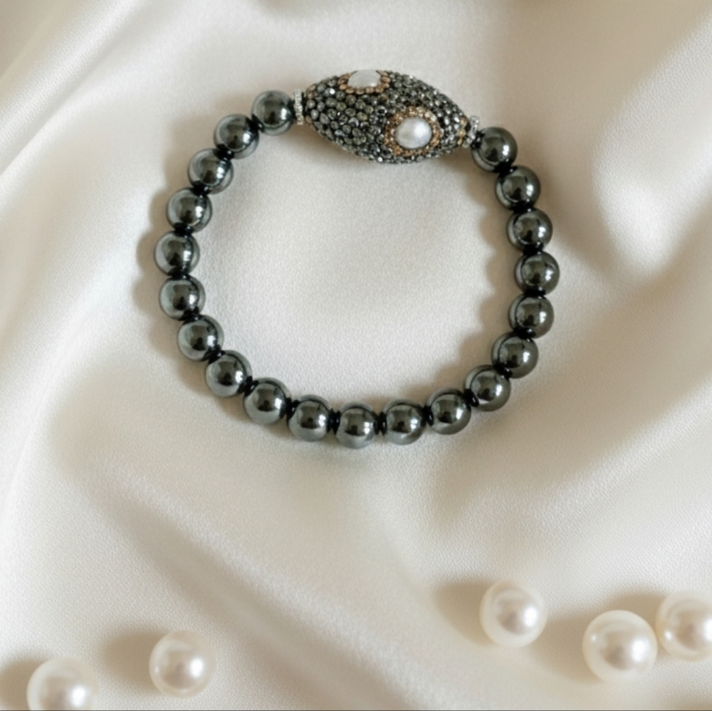 NATURAL HEMATITE BRACELET